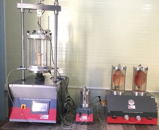 Automated triaxial testing system